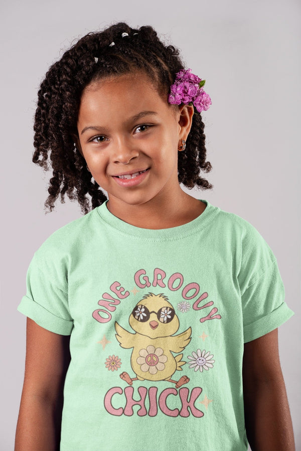 One Groovy Chick , Easter Bunny tshirt, Easter tshirts, easter gift ideas, Kids easter shirts, my first easter tshirt, Rabbit Tshirt - little crafty souls