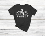 One Lucky Teacher Shirt, St Patricks Day Teacher Shirt,Lucky Shirt, St. Patrick's Day Shirt, Shamrock Shirt, St. Paddy's Shirt,Teacher Shirt - little crafty souls