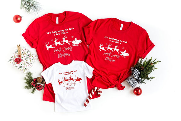 Personalise Family Xmas Tshirts - little crafty souls