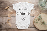 Personalised Babygrow Pregnancy Announcement Baby Vest - little crafty souls