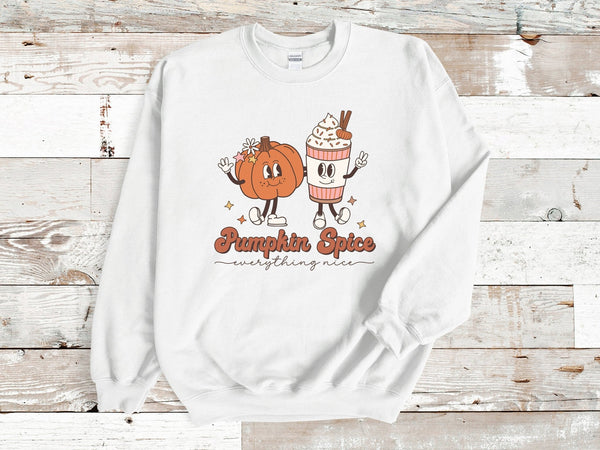 Pumpkin Spice Sweater Fall Pumpkin sweater, fall shirt, Ladies Fall shirt autumn jumper Halloween sweater, Halloween tshirt, sweater weather - little crafty souls