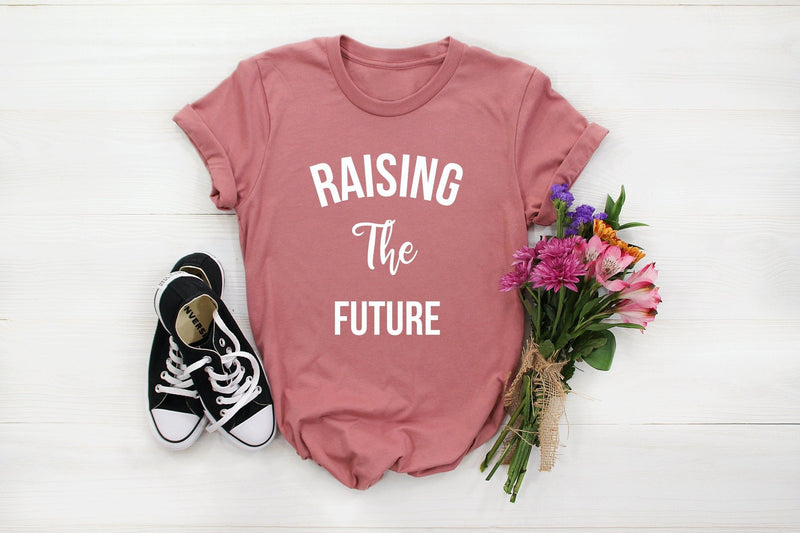 Raising The Future Tshirt - little crafty souls