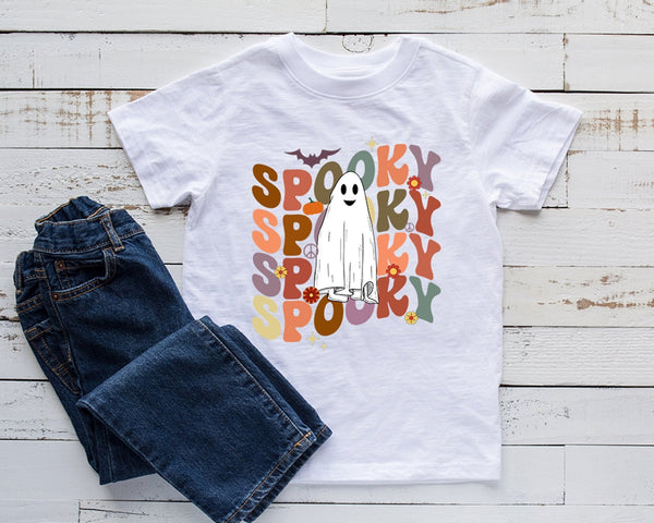 Retro Spooky Ghost Tshirt - little crafty souls