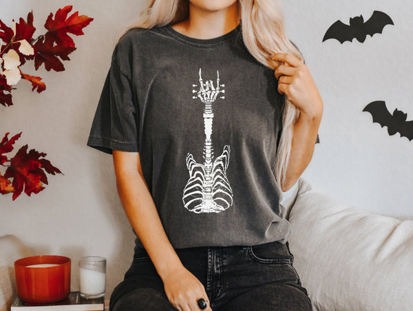 Rock N Roll Halloween Tshirt - little crafty souls