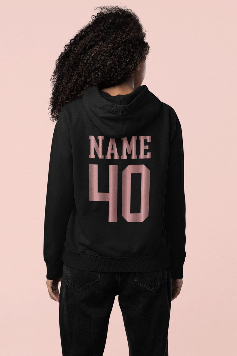 Rose Gold 1983 Hoodie, 40th Birthday Hoodie, 40th Birthday gift idea, customise year sweatshirt, personalise year hoodie personalize - little crafty souls