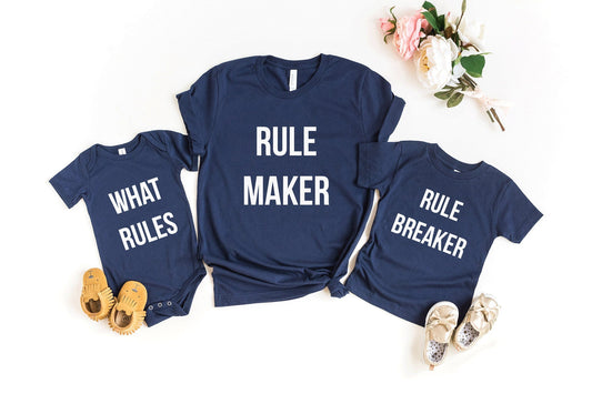 Rule Maker Rule Breaker Tshirts - little crafty souls