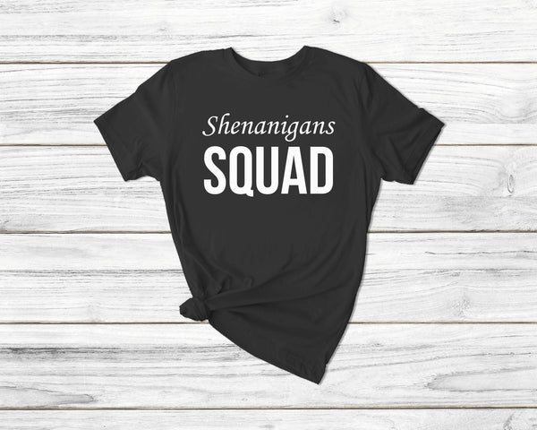 Shenanigans Squad St Patricks Day Tshirt - little crafty souls