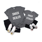 Snack Dealer Snack Stealer Tshirts - little crafty souls