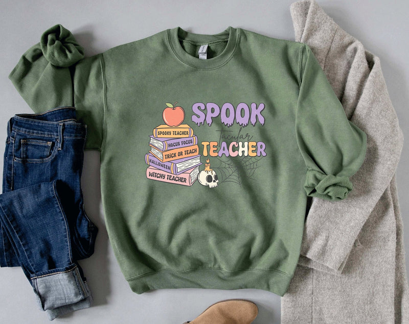 Spook Tacular Teacher jumper - little crafty souls