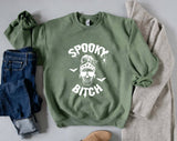 Spooky Bitch jumper - little crafty souls