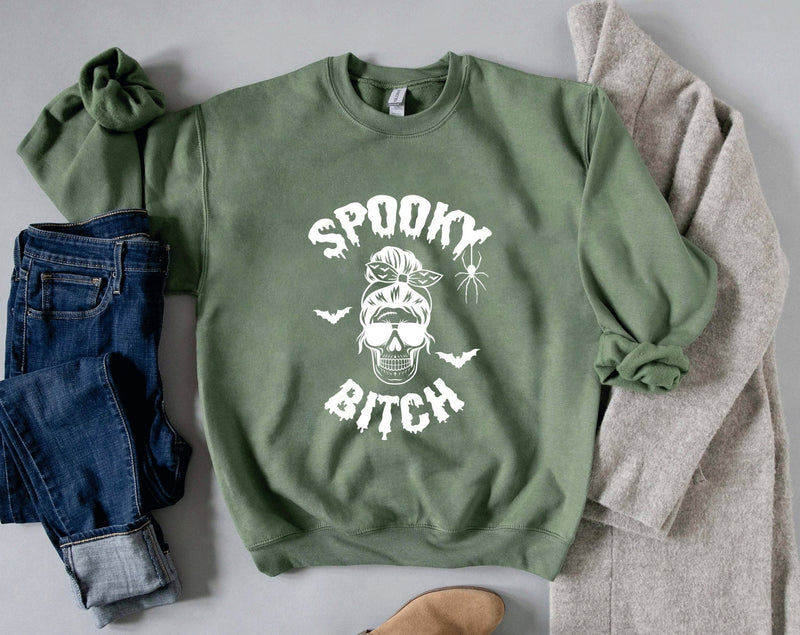 Spooky Bitch jumper - little crafty souls