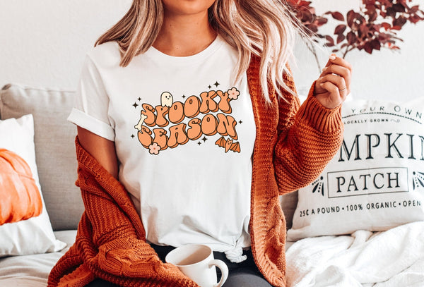 Spooky Season Tshirt - little crafty souls