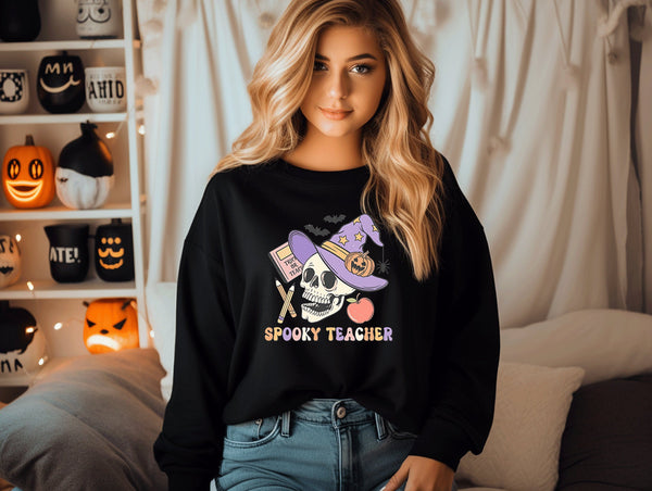 Spooky Teacher Jumper - little crafty souls