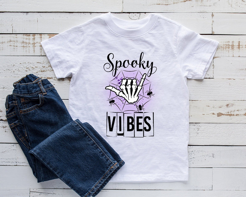 Spooky Vibes Tshirt - little crafty souls