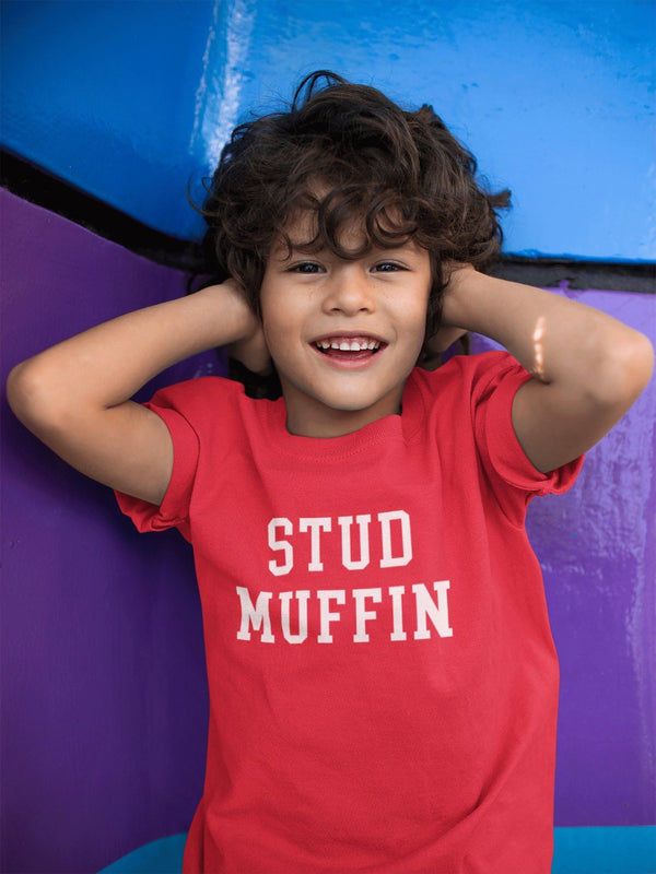 Stud Muffin Valentine Tshirt - little crafty souls