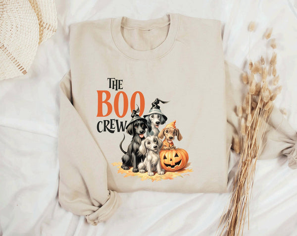 The Boo Crew Dog Halloween Jumper - little crafty souls