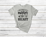 The Garden Is A Mirror Of The Heart Gardening Tshirt - little crafty souls