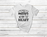 The Garden Is A Mirror Of The Heart Gardening Tshirt - little crafty souls