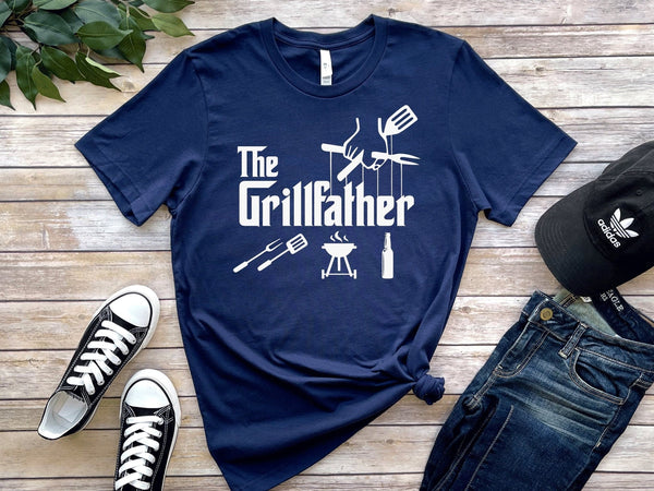 The Grill Father Tshirt - little crafty souls