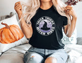 Thick Thighs Witch Vibes Tshirt - little crafty souls