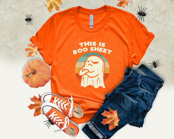 This Is Boo Sheet Tshirt - little crafty souls