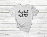 Thou Shall Not Try Me Tshirt - little crafty souls