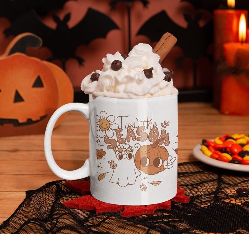 Tis The Season Halloween Mug - little crafty souls