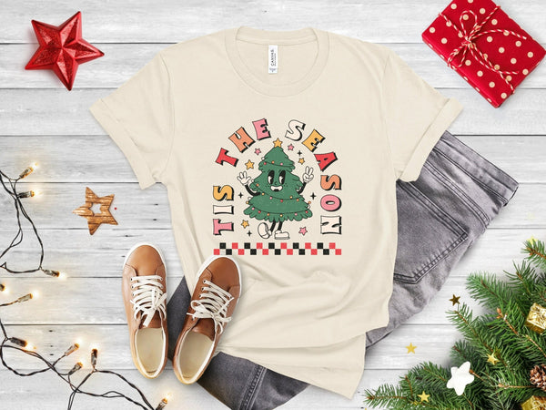 Tis The Season Tshirt, funny christmas tshirt - little crafty souls