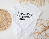 Vacay vibes tshirt, Girls' Trip Shirt | Girls holiday tshirts | Girls Travel Shirt | Road Trip | Travel Lover Gift, matching girls holiday - little crafty souls