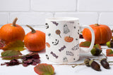 Watercolour Halloween Mug - little crafty souls