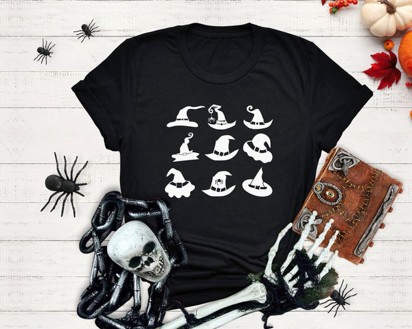 Witches Hat Halloween Tshirt - little crafty souls