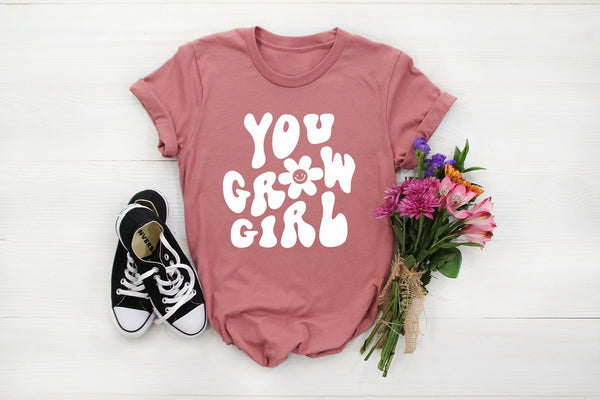 You Grow Girl Tshirt - little crafty souls